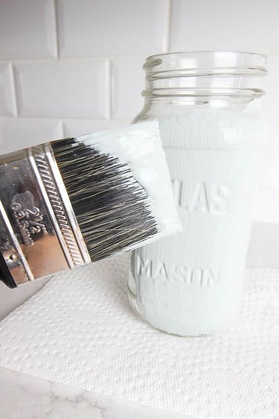 3 ways to paint mason jars