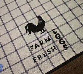 dyi farmhouse kitchen towels with couture ink