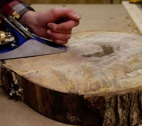 how to make a live edge side table