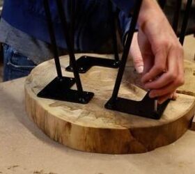 how to make a live edge side table