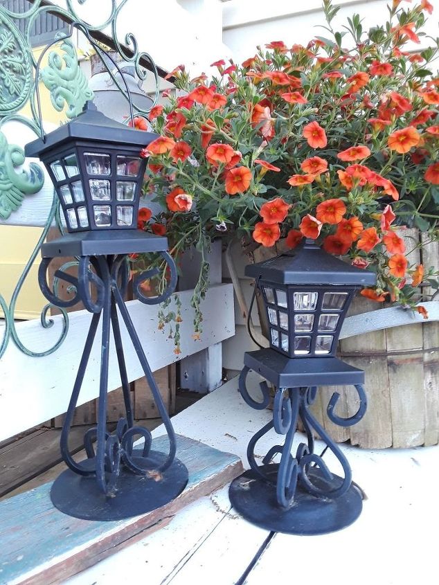 Dollar Solar Light Makeover In Minutes Hometalk Dollar Solar Light Makeover In