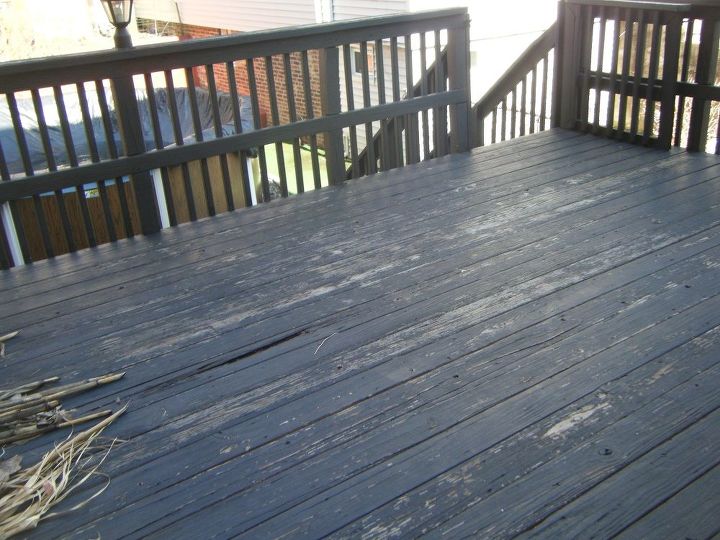 ceramic tile over existing wood deck