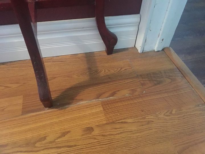 Can you take up pieces of laminate wood flooring . | Hometalk