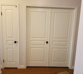 how to change a double door to a single door