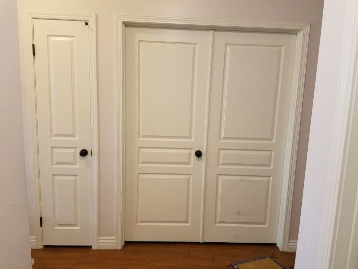 q how to change a double door to a single door