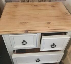 table top off my beside draws for a beachy style