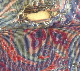 Best way to repair a hole in a cloth sofa? Hometalk