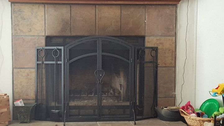 q refacing my fireplace