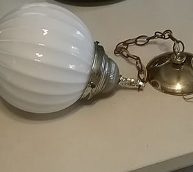 battery operated yard light, My lucky find at the Restore