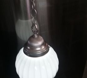 battery operated yard light, Lit and ready to hang when it gets dark outsi