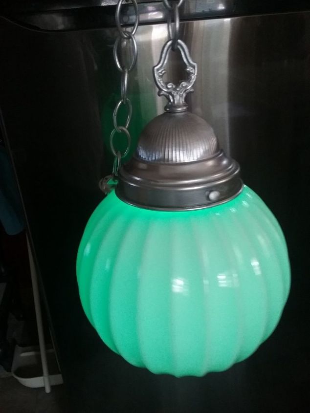 battery operated yard light, Green for St Patrick s day