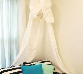 how can i decorate with white twin sheets