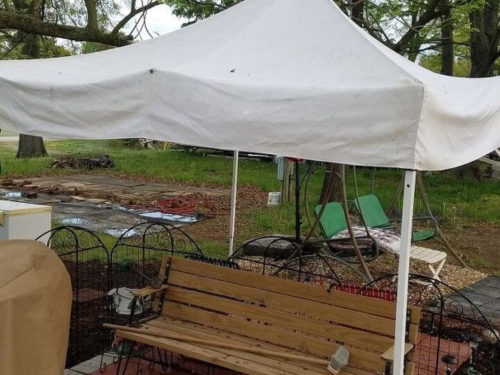 q can light weight canvas on shade canopies be painted