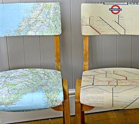diy personalized map chairs