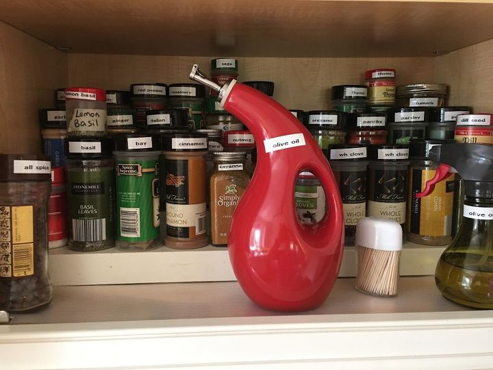 spice up the spice cabinet