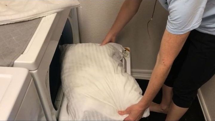 cleaning yellowing pillows and more