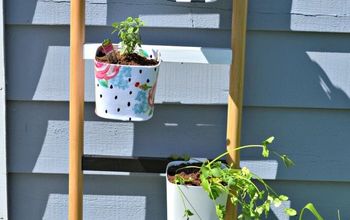DIY Herb Garden Ladder Planter
