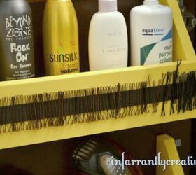 s the 15 smartest storage hacks for under your sink, Add a magnetic strip to hold pins or clips
