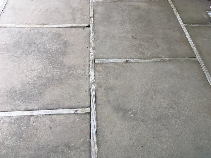 q looking for suggestions on what to do with patio that has rotten wood