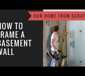How to Frame a Basement Wall