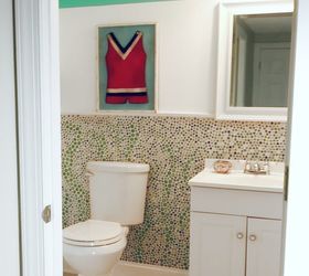 How to Achieve a Stunning Mosaic Wall using Dollar Store Gems