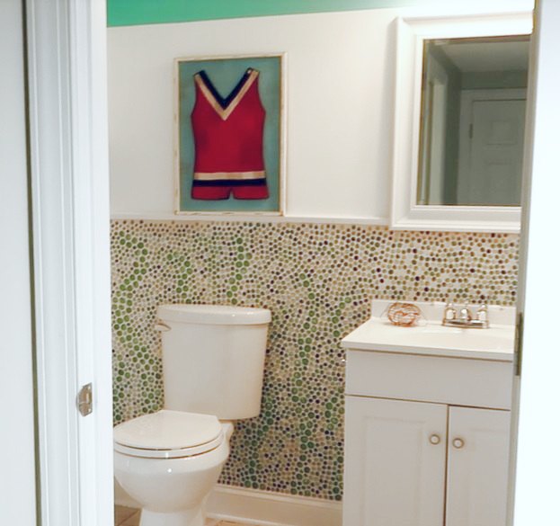 How to Achieve a Stunning Mosaic Wall using Dollar Store Gems