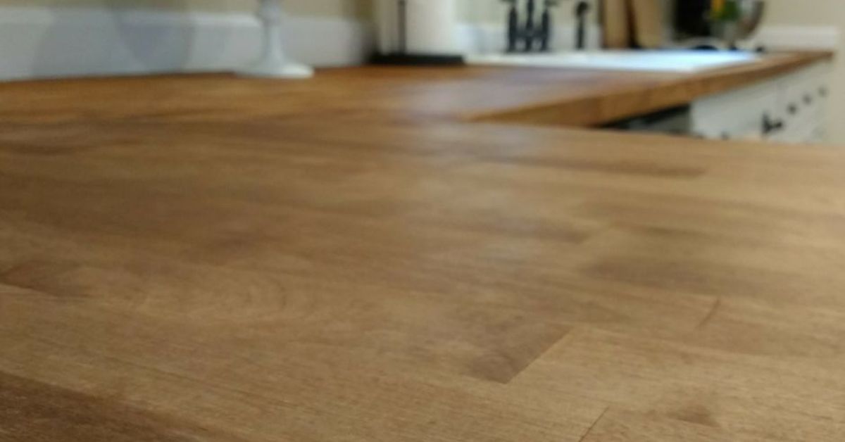 Sealing Butcher Block Countertops With Dark Tung Oil,A Food Safe Stain ...
