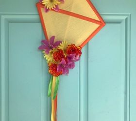 easy diy spring kite wreath