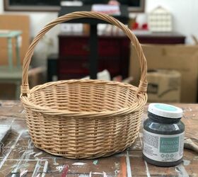 easy cane basket hack update to french grey wash chic
