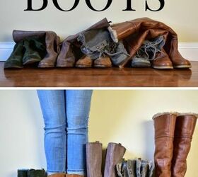 pinterest hack use pool noodles to organize and store your boots