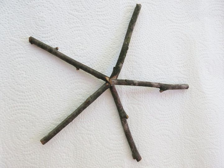 how to make a rustic twig star