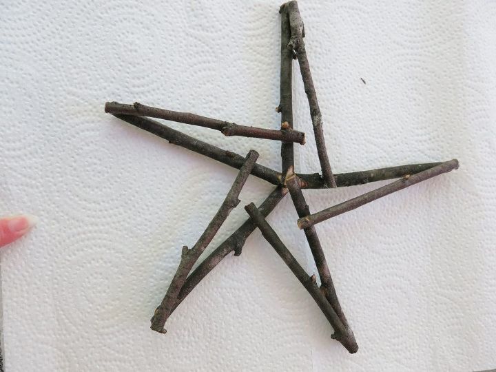 how to make a rustic twig star