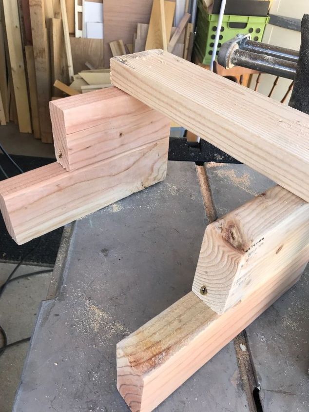 quick wood foot stool