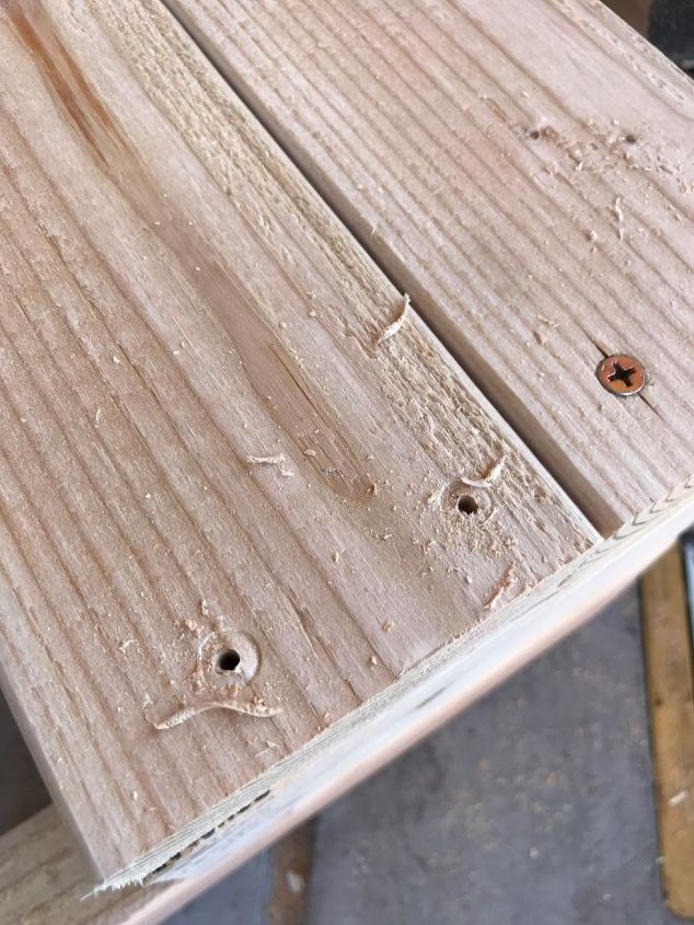 quick wood foot stool