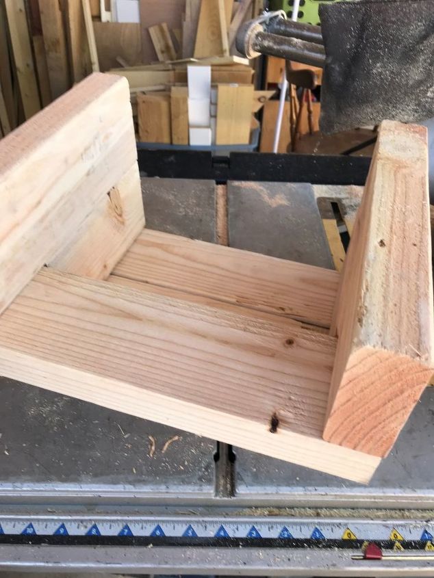 quick wood foot stool