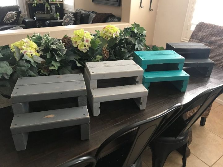 quick wood foot stool