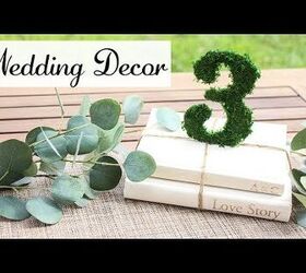 Decoración de bodas - Número de mesa - Decoración para el hogar