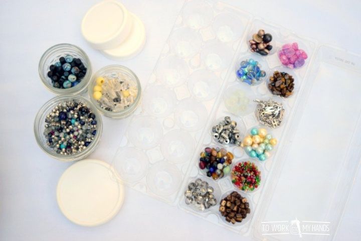 s these bloggers came up amazing organization ideas, Craft Supplies Organization