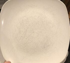 Remove Knife Scratches From Porcelain Plates