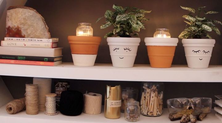 21 small things you can do to beautify your home this weekend, Upgraded Dollar Store Pots