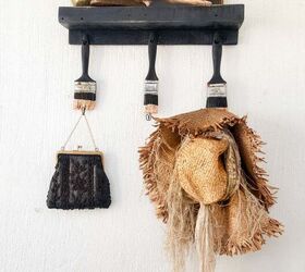 21 small things you can do to beautify your home this weekend, Repurposed Paint Brush Hooks