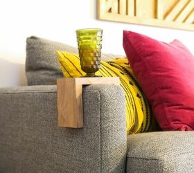 21 small things you can do to beautify your home this weekend, Sofa Arm Table