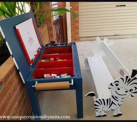 How to Make a Super Cute Bench For Kids