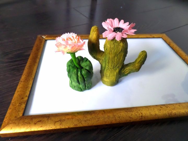 s beautify your home with flower ideas, Mini Cactus Vase