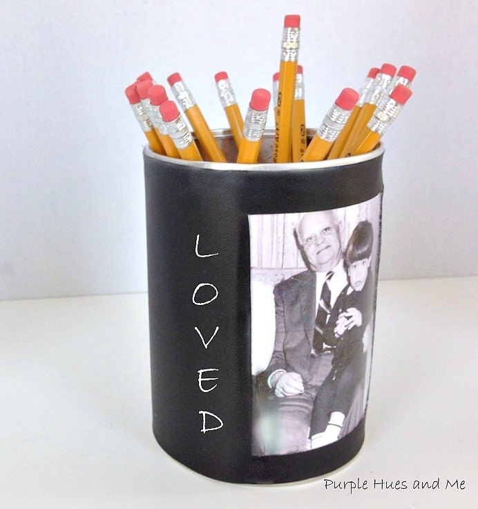 s 15 unique father s day crafts, Personalized Recycled Container