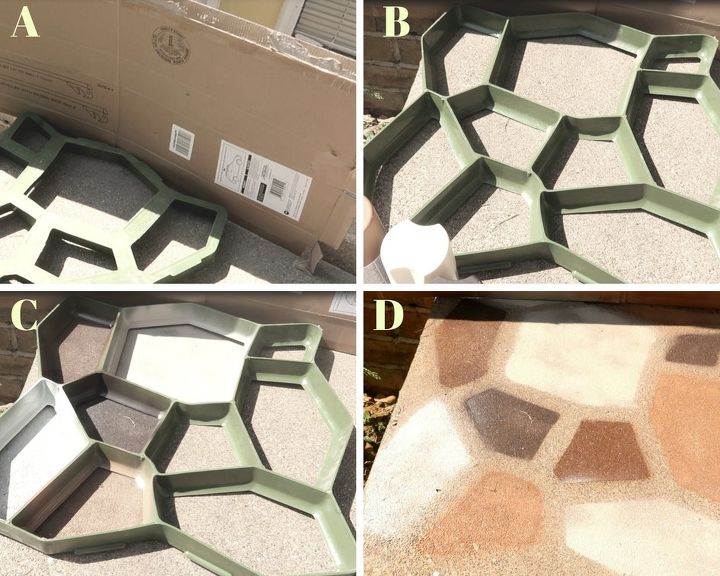 How To Fake A Beautiful Stone Patio For Just 50 Hometalk