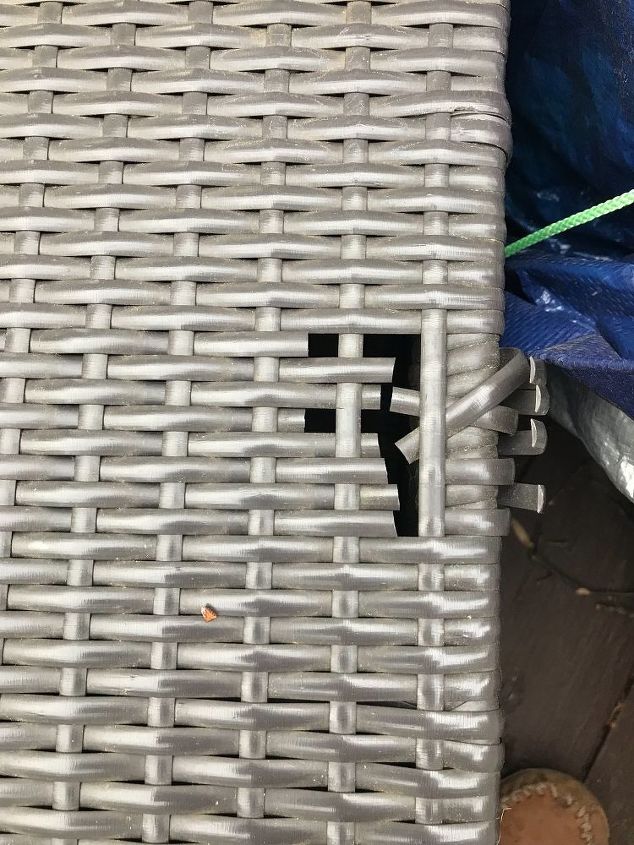 How To Fix Plastic Wicker Outdoor Furniture - Outdoor Lighting Ideas