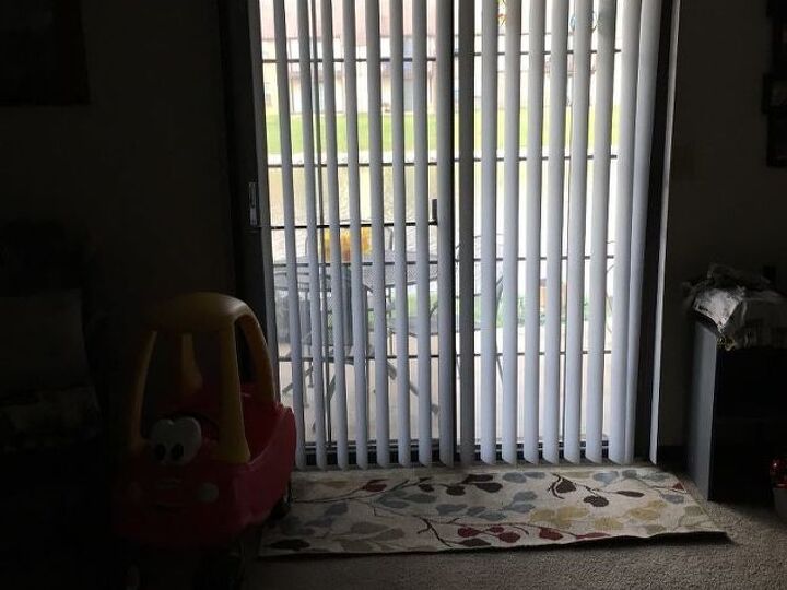 q need and idea for window treatment for a sliding patio door