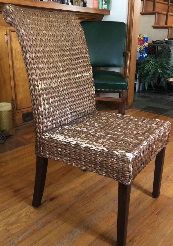 Wicker Chair Spray Paint Instant Happiness Hometalk