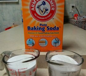 essential oils shower bombs, 2 cups of baking soda